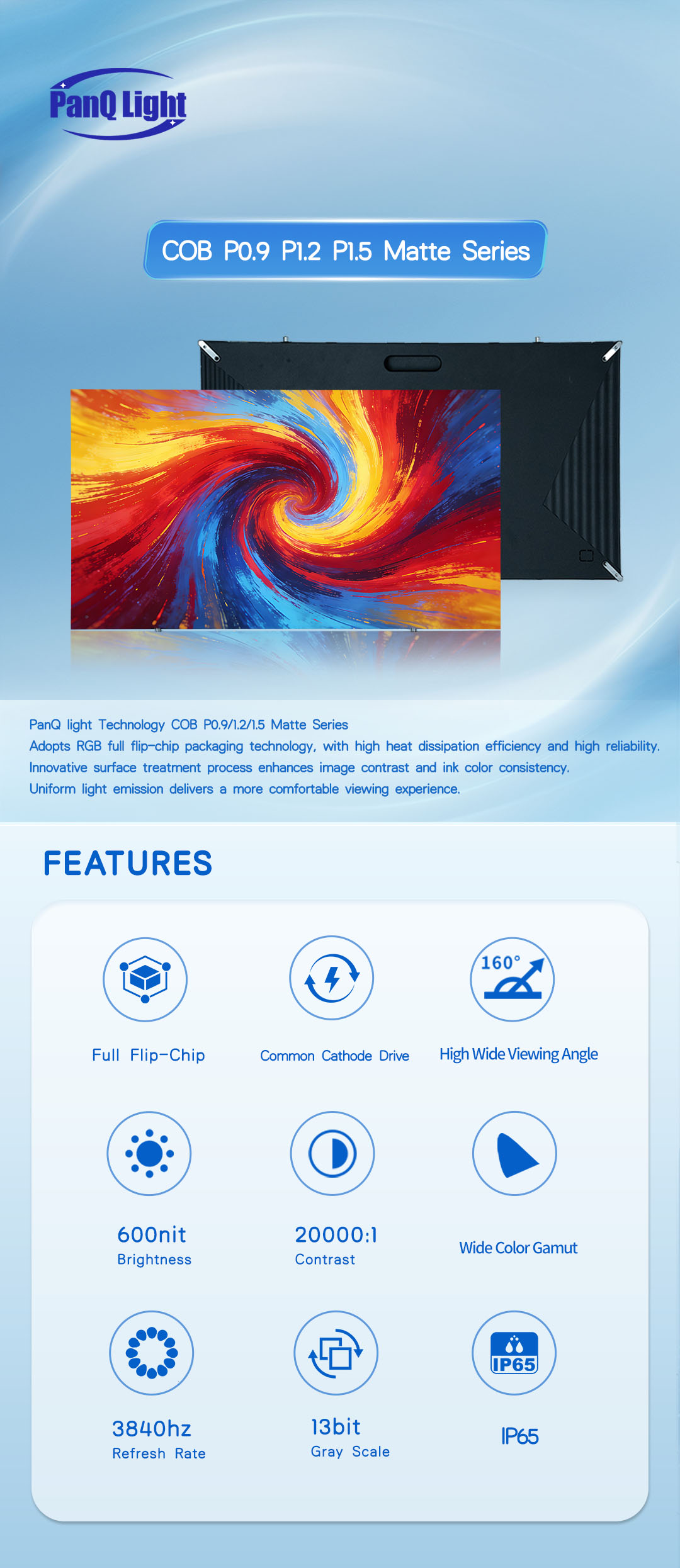 PanQ light Technology COB P0.9 P1.2 P1.5 Matte Series(1).jpg